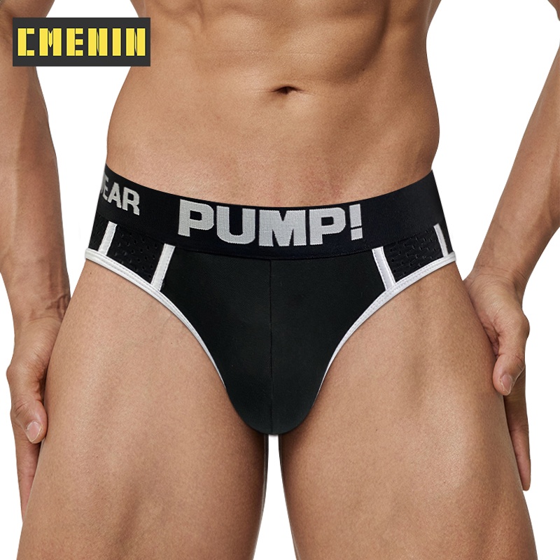 CMENIN PUMP 1 ชิ้นกางเกงผ้าฝ้ายร้อน Jockstrap กางเกงในชาย Breathable Innerwear เซ็กซี่ Man ชุดชั้นใน