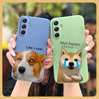 Cartoon Lens bump protection Phone Case For Samsung Galaxy M54 5G/SM-M546B Skin feel silicone protective case Solid color