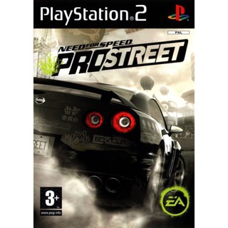 แผ่นเกมส์ need for speed prostreet Ps2 พร้อมส่ง