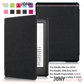 Jy1 เคสเครื่องอ่าน eBook 6 นิ้ว บางมาก หลากสี สําหรับ Amazon Kindle 8 10th Gen Paperwhite 1 2 3 4