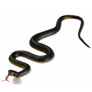 Fake Snake Lifelike Light Weight Ornament Reduce Pressure Tongue Stick Out