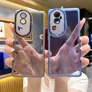 เคสโทรศัพท์มือถือ ซิลิโคนนิ่ม ใส ทรงสี่เหลี่ยม แฟชั่น สําหรับ OPPO Reno 10 Pro Plus 5G 2023 Reno10 Reno10Pro 10Pro 10ProPlus 10Pro+