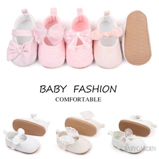 //- รองเท้าเจ้าหญิง พื้นนิ่ม โบว์ ดอกไม้ กันลื่น สําหรับเด็ก…
