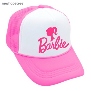 [newhopetree] ใหม่ หมวกเบสบอล ปักลายการ์ตูนอนิเมะ Kawaii Barbie ปรับได้ แฟชั่นฤดูร้อน สําหรับตุ๊กตาบาร์บี้