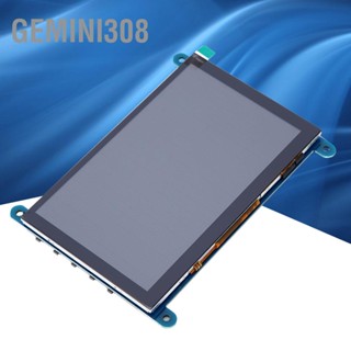 Gemini308 หน้าจอ 5 นิ้ว HDMI LCD HD Capacitor Touch Display 800 x 480 USB ไดรฟ์ฟรีสำหรับ Raspberry Pi