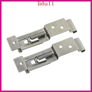 Lid กรอบป้ายทะเบียนรถยนต์ แบบสปริง สเตนเลส อุปกรณ์เสริม 1 ชิ้น