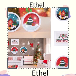 Ethel1 ชุดงานจิตรกรรม ปักครอสสติตช์ รูปการ์ตูน 5D สําหรับตกแต่งบ้าน 1 ชุด