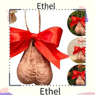 Ethel1 จี้แขวนตกแต่งรถยนต์ ของขวัญคริสต์มาส DIY