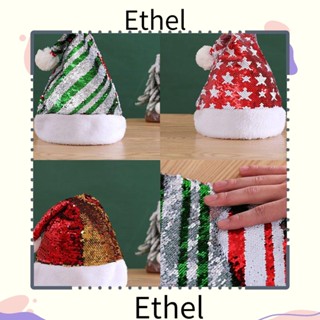 Ethel1 หมวกคริสต์มาส ประดับกลิตเตอร์ 29*40 ซม.