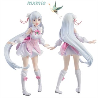 Mxmio โมเดลฟิกเกอร์ อนิเมะ Emilia Kawaii For Girl ของเล่น สําหรับเด็กผู้หญิง