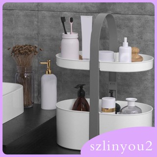 [szlinyou2] กล่องจัดเก็บแปรงแต่งหน้า เครื่องสําอาง สําหรับห้องน้ํา บ้าน เคาน์เตอร์