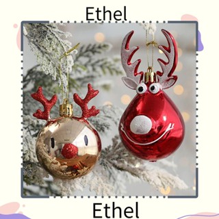 Ethel1 จี้ตกแต่งต้นคริสต์มาส แฟชั่น 2 ชิ้น