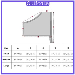 [CUTICATE] ผ้ากันเปื้อน ป้องกันไหล่ม้า ยืดหยุ่นสูง แบบพกพา ทนทาน