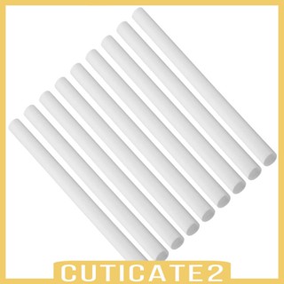 [Cuticate2] ก้านเดือย สีขาว สําหรับทําเค้กเบเกอรี่ 10 ชิ้น