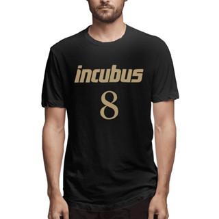 Gildan เสื้อยืดแขนสั้น ผ้าฝ้าย พิมพ์ลายวงร็อค Incubus 8 สําหรับผู้ชาย