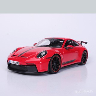 โมเดลรถยนต์จําลอง 1: 18 Porsche 911 6PYM ของเล่นสําหรับเด็กผู้ชาย