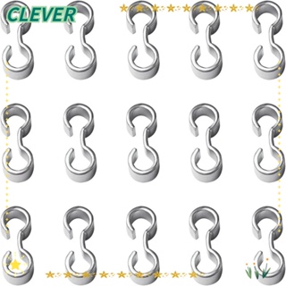 Clever ตัวเชื่อมต่อสเตนเลส สีเงิน สีทอง สําหรับทําเครื่องประดับ สร้อยคอ สร้อยข้อมือ DIY