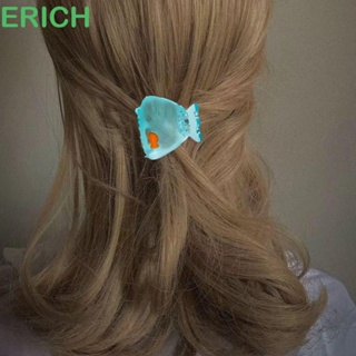 Erich กิ๊บติดผม รูปกรงเล็บปลา สัตว์ทะเลน่ารัก สีโปร่งใส สไตล์เกาหลี สําหรับปาร์ตี้