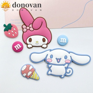 Donovan กิ๊บติดผม รูปตุ๊กตา Kuromi Cinnamoroll 3D DIY อุปกรณ์เสริม สําหรับตกแต่งเครื่องประดับ 5 ชิ้น