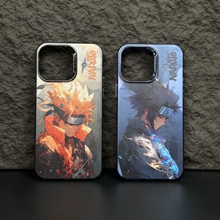 เคสโทรศัพท์มือถือ ผิวด้าน ลายนารูโตะ Sasuke หลากสี สําหรับ iPhone 14 Pro Max 13 12 Pro Max 11