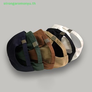 Strongaromonyu หมวกเบสบอล ปรับได้ แฟชั่นฮิปฮอป สไตล์เกาหลี สําหรับผู้ชาย และผู้หญิง