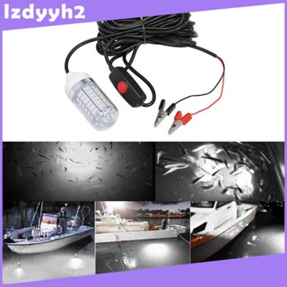 [Lzdyyh2] โคมไฟ LED 108 ดวง 12V กันน้ํา สําหรับตกปลาใต้น้ํา