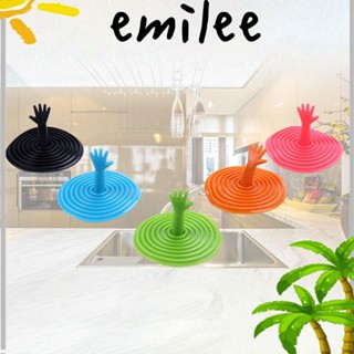 Emilee จุกปิดอ่างอาบน้ํา ซิลิโคน อุปกรณ์ห้องน้ํา อ่างล้างจาน ผม สําหรับห้องครัว