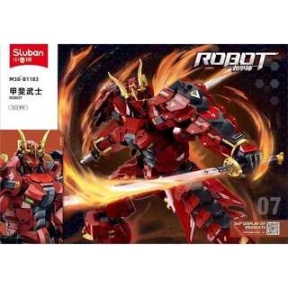 Special Offer for new products xiaoluban mecha Jiafei samurai city Alpha snow Phantom assembled building blocks toy gift for boys and girls