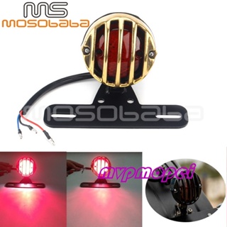 ลดราคา!ไฟท้ายรถจักรยานยนต์ LED สไตล์เรโทร สําหรับ Kawasaki Harley Suzuki