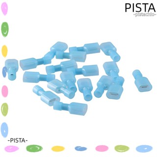 Pista ขั้วต่อสายไฟ สีฟ้า 16-14 AWG MDFN2-250 สําหรับยานยนต์ 100 ชิ้น