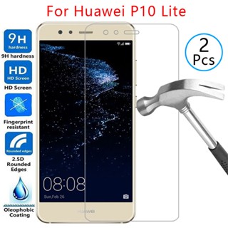 กระจกนิรภัยกันรอยหน้าจอ อุปกรณ์เสริม สําหรับ huawei p10 lite p10lite p 10 10p