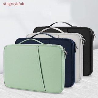 Sthb กระเป๋าแล็ปท็อป กันกระแทก แบบพกพา สําหรับ Air 2 1 2019 Pro 11 12.9 Pad 5 Cover 2017 13 นิ้ว Macbook