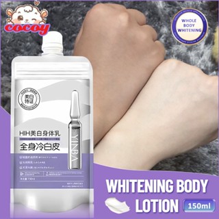 cocoy 【fast Delievery】 ✨yinba ที่มีประสิทธิภาพ Niacinamide Whitening Body Lotion Body Cream Moisturize Anti Aging Permanent Whitening Smoothing Skin Care 150ml