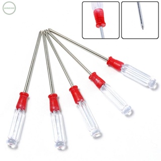 GORGEOUS~Screwdriver Slotted Screwdriver Transparent Handle 3mm Magnetic Hand Tools