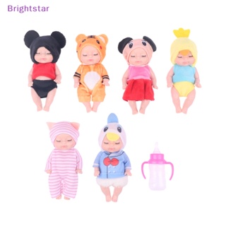 Brightstar ของเล่นตุ๊กตาสัตว์จําลอง ขนาดเล็ก 11 ซม. สําหรับเด็ก