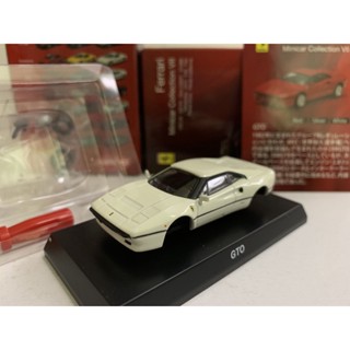 โมเดลรถยนต์ Kyosho 1:64 Ferrari 288 GTO White Japanese 7 bullets ของเล่นสําหรับเด็ก