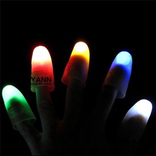 Yann1 ของเล่นนิ้วโป้งเรืองแสง LED 1 ชิ้น