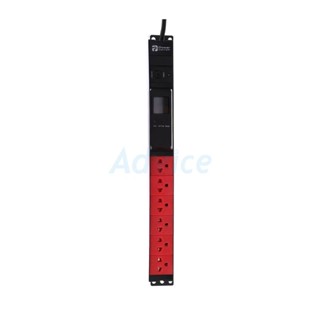 Power Bar POWERCONNEX PCX-M5PHTCO-TS06 (3M) Black/Red