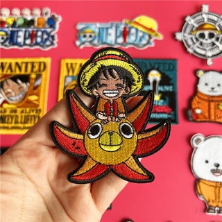 ☸ แผ่นรีดติดเสื้อ ลาย One Piece Pirate Regiment ☸ แผ่นแพทช์รีดติดเสื้อ DIY 1 ชิ้น