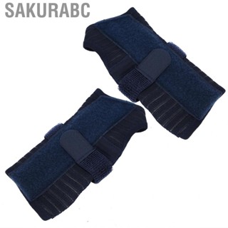 Sakurabc Wrist Hand Brace Strains Stabilizing Fixation Support Splint Straps DSO