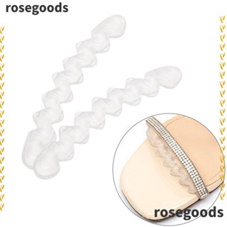 Rosegoods1 สติกเกอร์ติดพื้นรองเท้าส้นสูง มีกาวในตัว 4 คู่