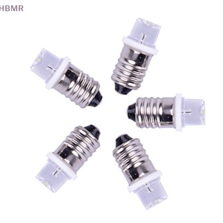 [HBMR] หลอดไฟ Led E10 DC 3V 4.5V 5 ชิ้น ต่อชุด