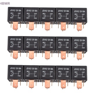 [HBMR] รีเลย์รถยนต์ กันน้ํา 4Pin DC 24V 12V 80A JD1912 HL