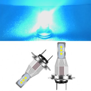 [SIP-ISHOWMAL-TH]2x H7 LED Headlight Bulbs Kit High Low Beam Super-Bright 12000K Ice-Blue-New In 9-