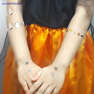 [Snowth] สติกเกอร์รอยสักชั่วคราว ลายแมงมุม กันน้ํา สําหรับเด็ก [zkm]