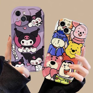 OPPO A78 A77 5G A58 A57 2022 A17 A17K A16 A16K A16E A16S A74 A95 A94 A93 A76 A96 A55 A54 4G A15 A15S A53 A33 A52 A72 A92 A31 A7 A5S A12 A11K A9 A5 2020 A1K A3S A12E F11 Cute Cartoon Toy Story Winnie Strawberry Bear Kuromi Fine Hole Soft Phone Case 1NY 13
