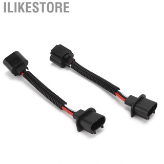 Ilikestore Fog Light Wiring Adapter  H13 9008 Male To Female Durable Good Electrical Conductivity Headlight Harness Plug and Play for Car Modification