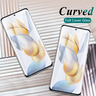 2Pcs Curved Full Cover Glass For Honor 90 5G Tempered Glass Honar 90 Honer 90 Honor90 REA-AN00 2023 6.7 Clear Screen Protector