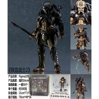 ((พร้อมส่ง) ฟิกเกอร์ Figma 109 #Alien Wars Predator 2 Taketani Takayuki Predator สามารถทําได้