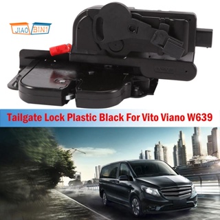 อุปกรณ์ล็อคท้ายรถยนต์ แบบพลาสติก สีดํา สําหรับ Mercedes Benz Vito Viano W639 6397401635 ก6397401635